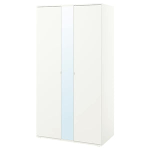 Ikea VIHALS - Wardrobe with 2 doors, white, 105x57x200 cm