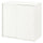 VIHALS - VIHALS Cabinet with sliding doors, white, 95x47x90 cm