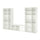 VIHALS TV/storage combination, white, 337x200x30 cm
