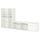 VIHALS - VIHALS TV/storage combination, white, 275x37x140 cm
