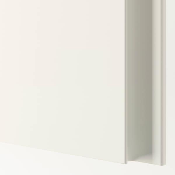 VIKANES - Door with hinges, white, 50x229 cm - best price from Maltashopper.com 09122851