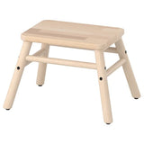 VILTO step stool, birch, 40x25x32 cm