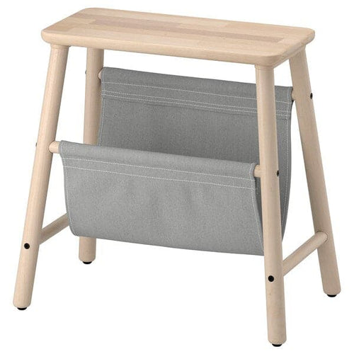VILTO - Storage stool, birch, 45 cm