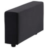 VIMLE armrest, with wide armrests/Djuparp dark grey, 22x48x93 cm