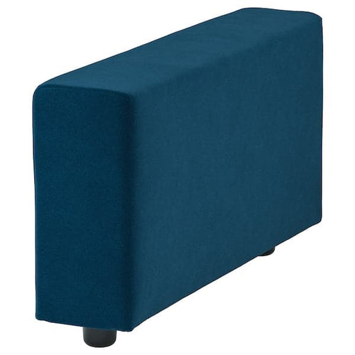 VIMLE - Armrest, with wide armrests/Djuparp green-blue ,