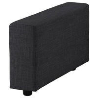 VIMLE armrest, wide/Hillared anthracite, 22x48x93 cm