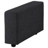 VIMLE armrest, wide/Hillared anthracite, 22x48x93 cm