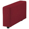 VIMLE armrest, wide/Lejde red/brown, 22x48x93 cm