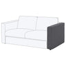 VIMLE armrest, Gunnared medium grey, 15x61x93 cm