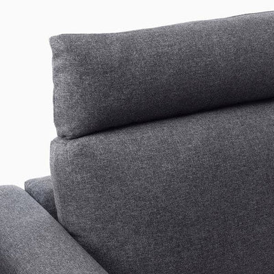 VIMLE Headrest Cushion - Smoke Grey Gunnared , - best price from Maltashopper.com 79258308