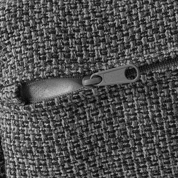 VIMLE - Headrest cushion, Lejde grey/black , - best price from Maltashopper.com 99434443