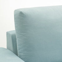 VIMLE 2 seater sofa - with wide armrests/blue Saxemara , - best price from Maltashopper.com 99400551
