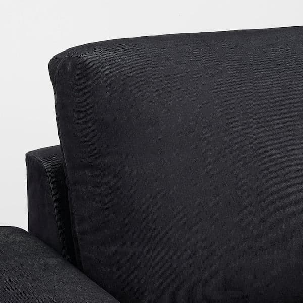 VIMLE 2 seater sofa - with wide armrests/saxemara blue-black , - best price from Maltashopper.com 39400554