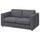VIMLE 2-seat sofa, Gunnared medium grey, 141x6x98 cm