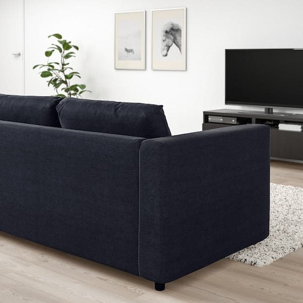 VIMLE 2 seater sofa - Saxemara blue-black , - best price from Maltashopper.com 69399016