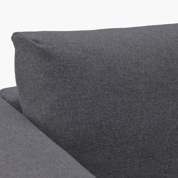 VIMLE 3 seater sofa - with chaise-longue/gunnared smoke grey , - Premium Sofas from Ikea - Just €1233.99! Shop now at Maltashopper.com