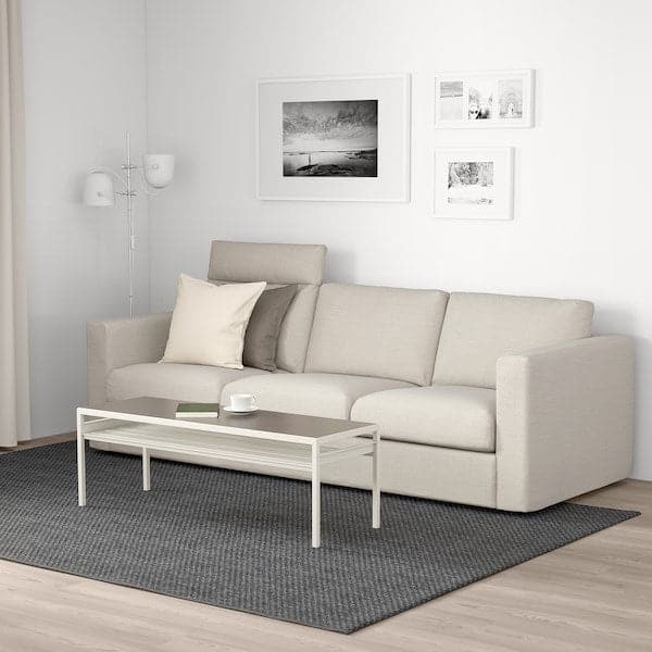 Ikea VIMLE 3 seater sofa - with headrest/Gunnared beige ,