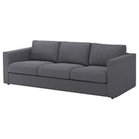 VIMLE 3 seater sofa - Gunnared smoke grey , - best price from Maltashopper.com 79399030
