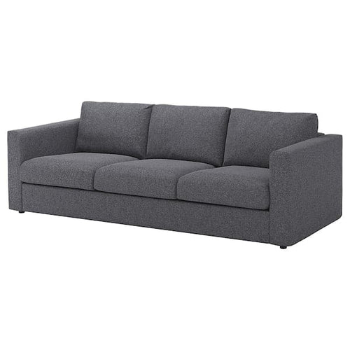 VIMLE 3 seater sofa - Gunnared smoke grey ,