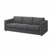 VIMLE 3 seater sofa - Hallarp grey , - best price from Maltashopper.com 29399042