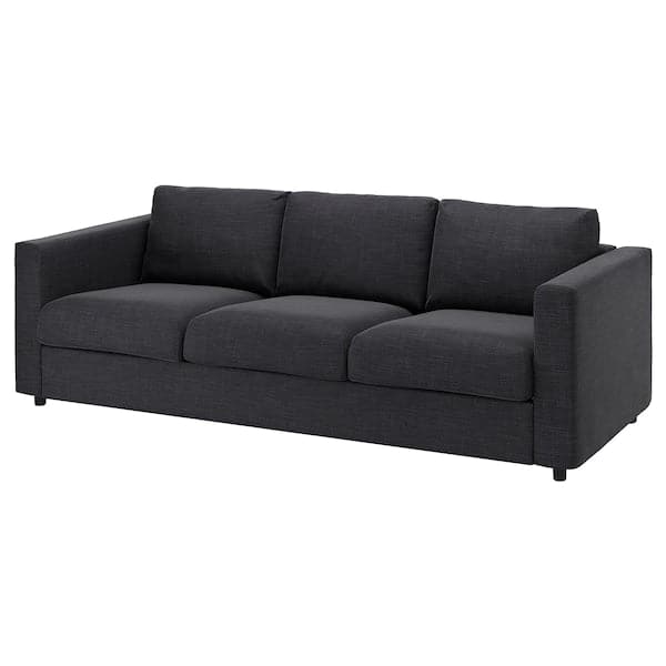 VIMLE - 3-seater sofa, Hillared anthracite , - best price from Maltashopper.com 39434281