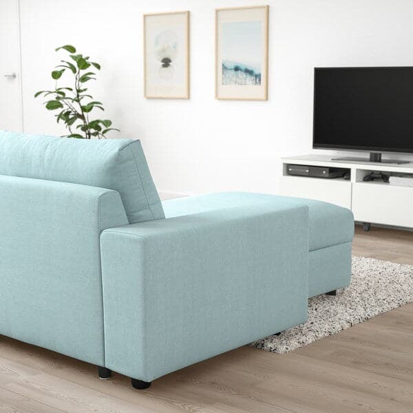 VIMLE - 4-seater sofa with chaise-longue , - best price from Maltashopper.com 39401780