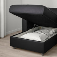 VIMLE 4-seater sofa - with chaise-longue/Grann/Bomstad black , - best price from Maltashopper.com 09306708