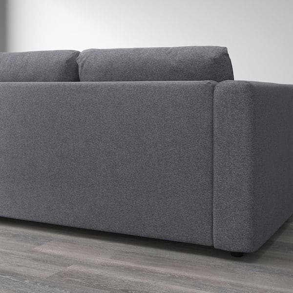 Ikea VIMLE 4-seater sofa with chaise-longue - Smoke grey Gunnared ,