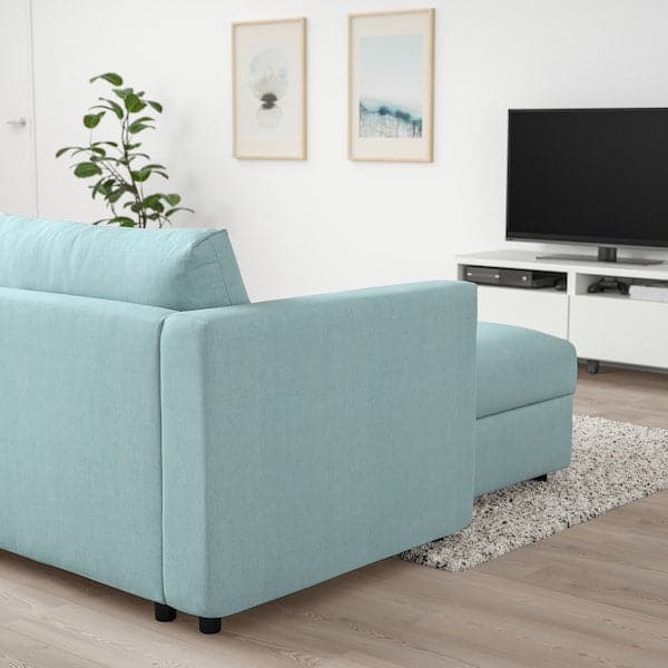 VIMLE - 4-seater sofa with chaise-longue , - best price from Maltashopper.com 49399531