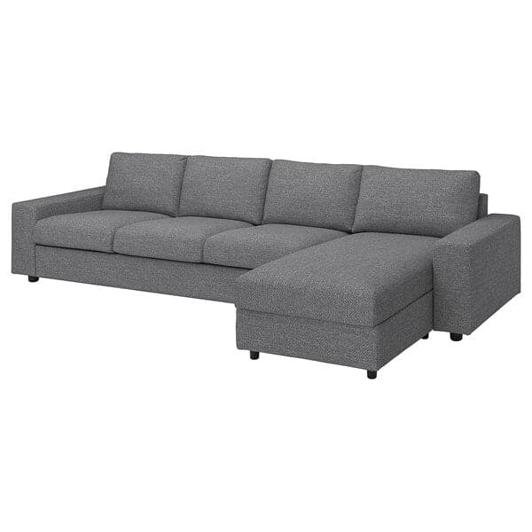 VIMLE - 4-seater sofa with chaise-longue , - best price from Maltashopper.com 89432816