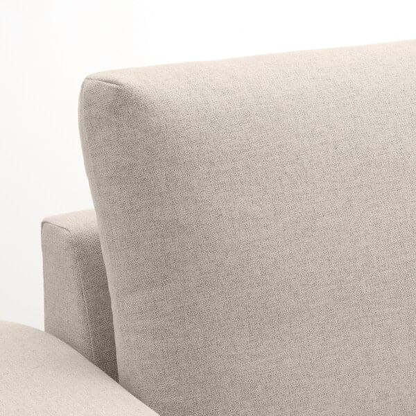 VIMLE 5-seater angol sofa/chaise-longue - with wide armrests/Beige Gunnared , - best price from Maltashopper.com 09401828