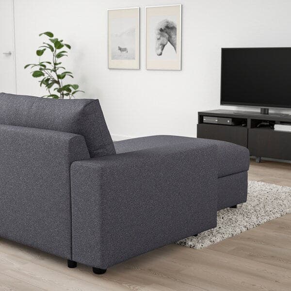VIMLE - 5 seater angol sofa/chaise-longue , - best price from Maltashopper.com 49401831