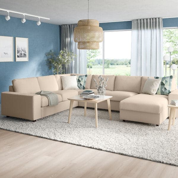 VIMLE - 5 seater angol sofa/chaise-longue , - best price from Maltashopper.com 19401818