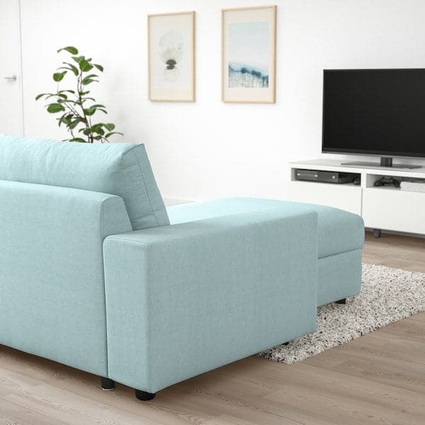 VIMLE - 5 seater angol sofa/chaise-longue , - best price from Maltashopper.com 29401827