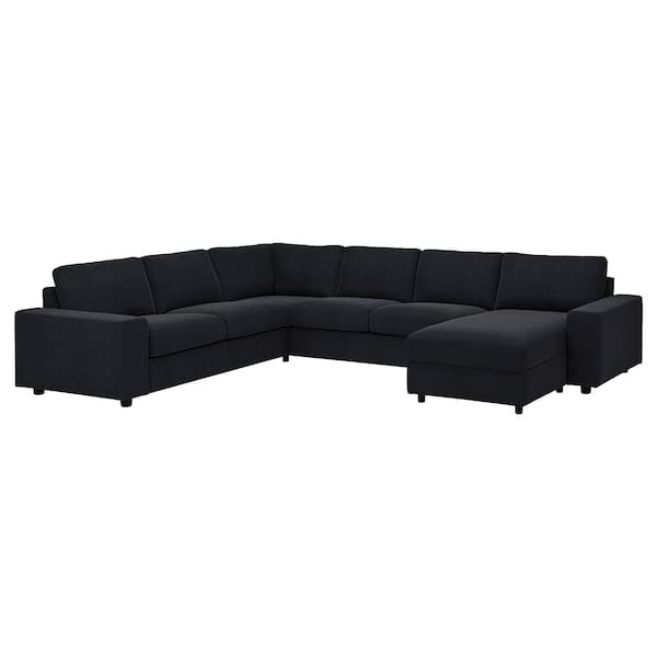 VIMLE - Corner sofa 5 seater/chaise-longue , - best price from Maltashopper.com 99401824