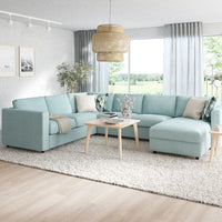 VIMLE - 5 seater angol sofa/chaise-longue , - best price from Maltashopper.com 89399690