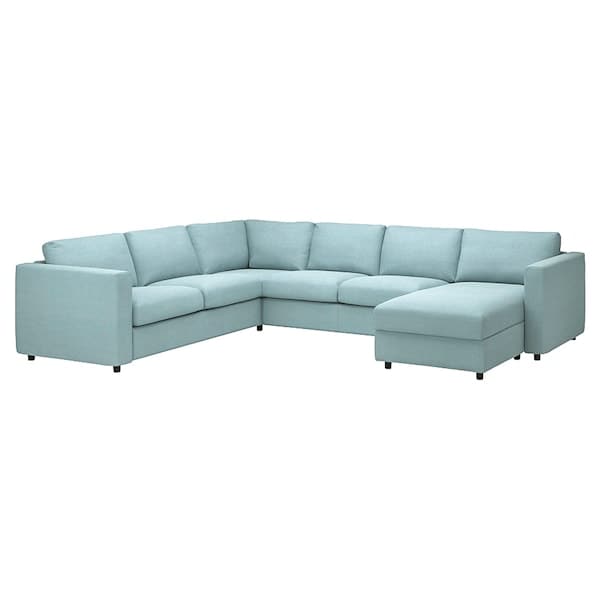 VIMLE - 5 seater angol sofa/chaise-longue ,