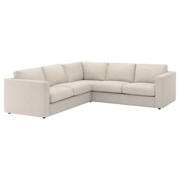 VIMLE 4-seater corner sofa - Beige Gunnared ,