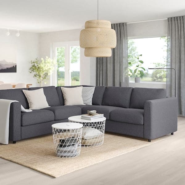 Ikea VIMLE - Corner 4-seat sofa, Gunnared Smoke Grey