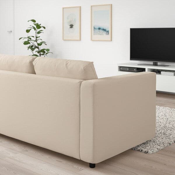 Ikea VIMLE Corner 4 seater sofa - Hallarp beige ,