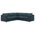 VIMLE - 4-seater corner sofa, Hillared dark blue ,