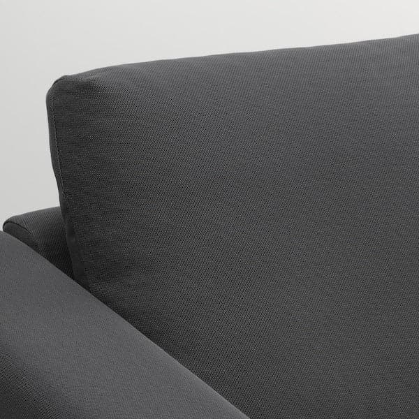 VIMLE 5-seater corner sofa - with wide armrests/Grey Hallarp , - best price from Maltashopper.com 09401809