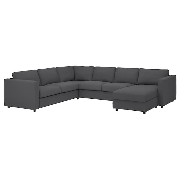 VIMLE - 5-seater corner sofa ,