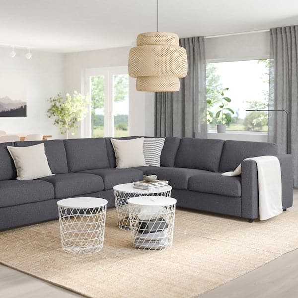 Ikea VIMLE - Corner 5-seat sofa, Gunnared Smoke Grey