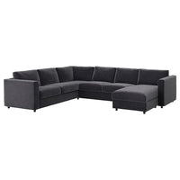 VIMLE - 5-seater corner sofa , - best price from Maltashopper.com 39434139