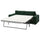 VIMLE 2-seat sofa-bed, with wide armrests/Djuparp dark green