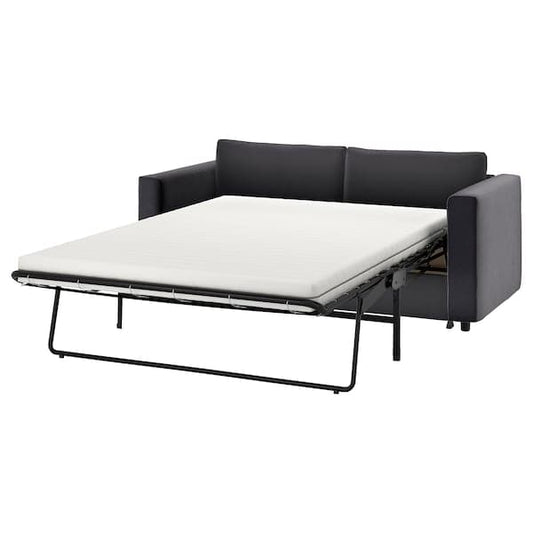Ikea VIMLE - 2-seater sofa bed, Djuparp dark grey ,