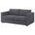 VIMLE - 2-seater sofa bed, Gunnared smoke grey ,