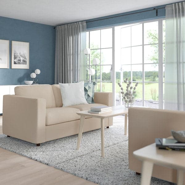 Ikea VIMLE - 2-seater sofa bed, Hallarp beige ,