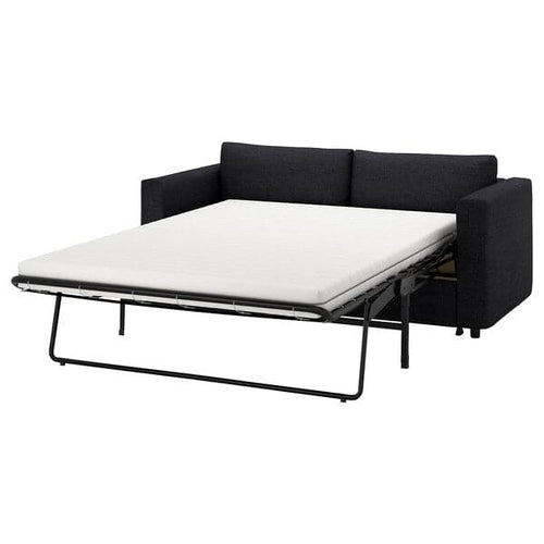 VIMLE - 2-seater sofa bed, Hillared anthracite ,
